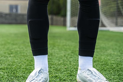 Tekkerz leg sleeve over 20 color variations compatible with grip socks for soccer, football, hockey, rugby athletic socks