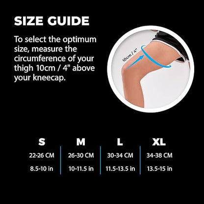 VITTO Kids Knee Brace - Osgood Schlatter Knee Brace Youth, Compression Sleeve for Boys and Girls from 4-14 years old (Blue, L)