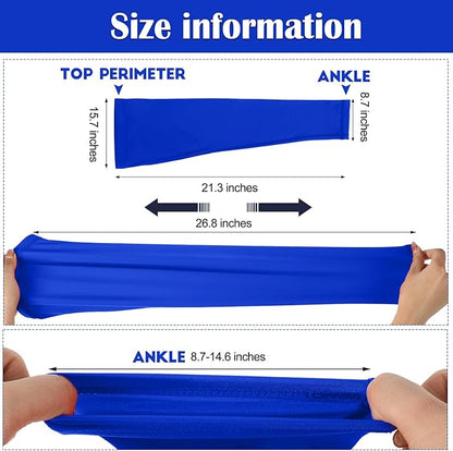 Tatuo Leg Sleeves Compression Long Knee Sleeve UV Protect for Men Women Sport Basketball Football