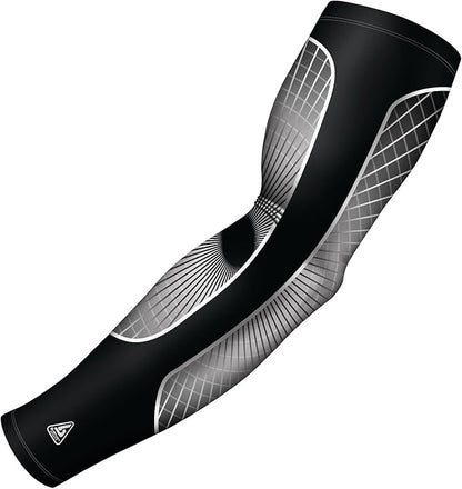 B-Driven Sports Sleeve Pro-Fit - Compression Arm Sleeve for Men & Women - Basketball & Volleyball Arm Sleeve - Single