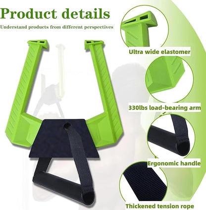 Portable Pull Up Bar,Pull Up Bar Door Frame for Work from Home Fitness.Load bearing capacity exceeding 330lbs