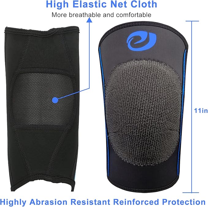 Nvorliy AquaFlex Pro Knee Brace, Compression Knee Sleeve for Swimming, Aquatic, Sailing, Scuba Diving, Surfing, Paddle Boarding, Kayaking & Injury Recovery – Supports Women & Men