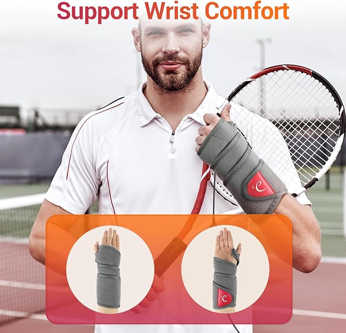 Comfytemp Hand Heating Pad for Carpal Tunnel Relief, Wrist Heating Pad for Achilles Tendonitis Relief USB Wearable for Wrist Pain, Birthday Gifts for Mom