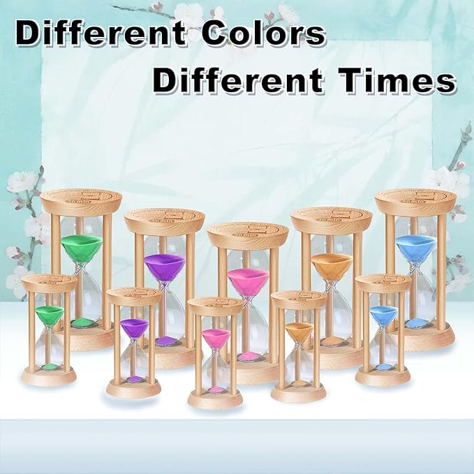 Sand Timer 15 Minute,15 Min Sand Watch Hourglass, Reloj De Arena, Hour Glass Sandglass for Home, Office, Decorative, Game, Classroom