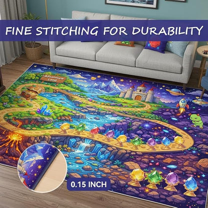 3x5ft Fantasy Adventure Play Rug