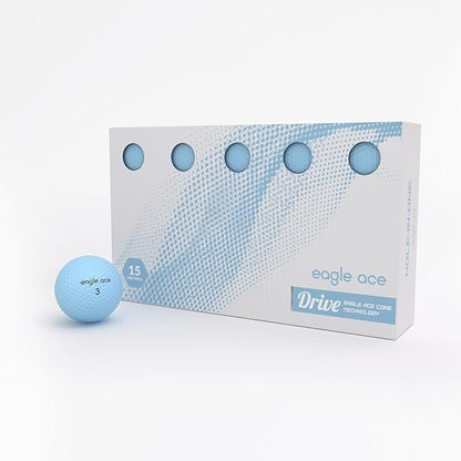 Eagle Ace™️ Drive Golf Balls-2 Layers-Maximum Distance,Optimal Spin Control (2024 Version
