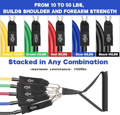 Baseball Resistance Trainer Coolrunner Exercise Bands, Training Aid for Baseball Softball Pitchers, Base Ball Stretching Bands with Interchangeable Grips to Build Arm Strength