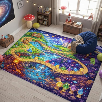 3x5ft Fantasy Adventure Play Rug