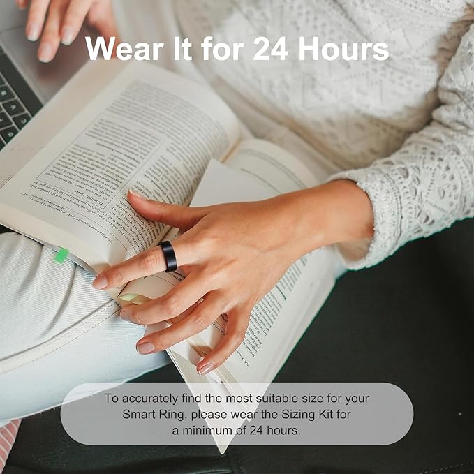 Vic Sizing Kit for Smart Ring - Size Before You Buy - Sizes 6 to 13 - Choose from 8 Sizes - Find The Comfortable Ring Size
