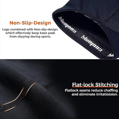 COOLOMG Basketball Compression Arm Sleeves for Baseball Football Volleyball Sports Youth Kids Adult