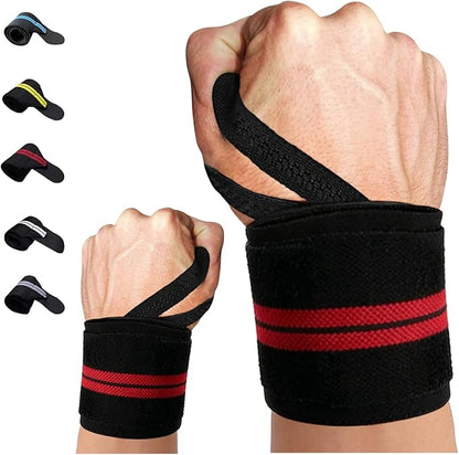 Wrist Straps For Weightlifting,20 inches Wrist Straps Lifting For Men And Women,Weight Lifting Wrist Wraps With Thumb Loop,Lifting Wrist Straps,Wrist Brace For Working Out Gym Accessories For Men