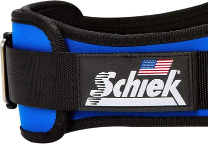 Schiek Sports Model 2006 Nylon 6" Weight Lifting Belt - 2XL - Royal Blue