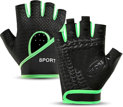 Workout Gloves Women, Exercise Gloves with Wrist Wrap Support, Gym Gloves for Weight Lifting with Full Palm Protection, Extra Grip for Fitness, Pull Ups