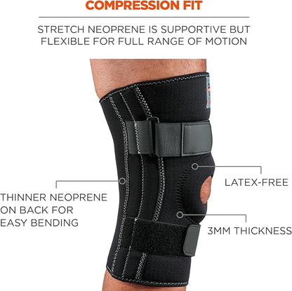 Ergodyne ProFlex 620 Knee Sleeve, Black, X-Large