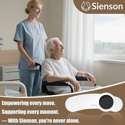 Slide Transfer Board with 360° Rotating Turntable,Sliding Board from Wheelchair to Bed/Car,360°Disc Make Transfers Easier,Heavy-Duty Sliding Board for Patient Senior, Reach More, Move Easier