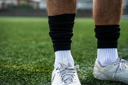 Tekkerz leg sleeve over 20 color variations compatible with grip socks for soccer, football, hockey, rugby athletic socks