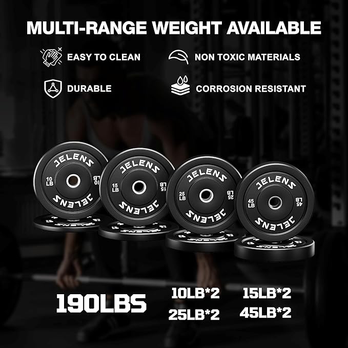 JELENS SR01 Smith Machine, 2000LBS Multi-Function Power Cage with LAT Pulldown System, All-in-One Home Gym Squat Rack with Smith Bar and Training Attachments for Full Body Workouts