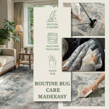 Lahome Modern Abstract Area Rug