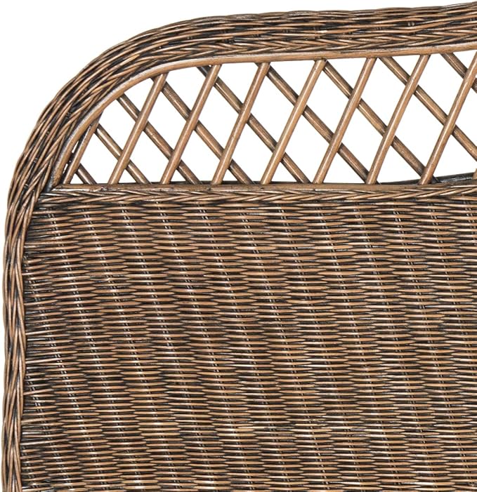 Safavieh Home Collection Sephina Brown Rattan Headboard (Queen)