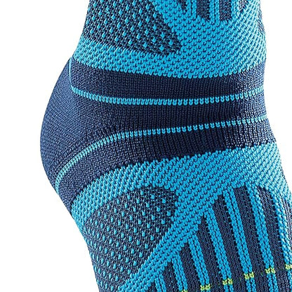 Bauerfeind Sports Ankle Support Dynamic - Ankle Compression Sleeve for Freedom of Movement - 3D AirKnit Fabric for Breathability - Premium Quality & Washable (XS, Rivera)