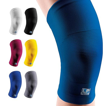 LP 647 Knee Brace For Arthritis Pain, Knee Pain Relief, Injury Recovery - Knee Sleeve For Weightlifting, Basketball, Hiking, Biking, Running, For Men Women (Dark Blue, S, 1pcs)
