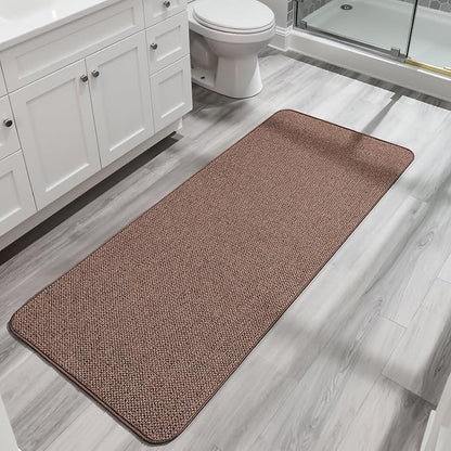 Bath Mat, Ultra Thin Bathroom Runner Rugs, Large Bath Mats