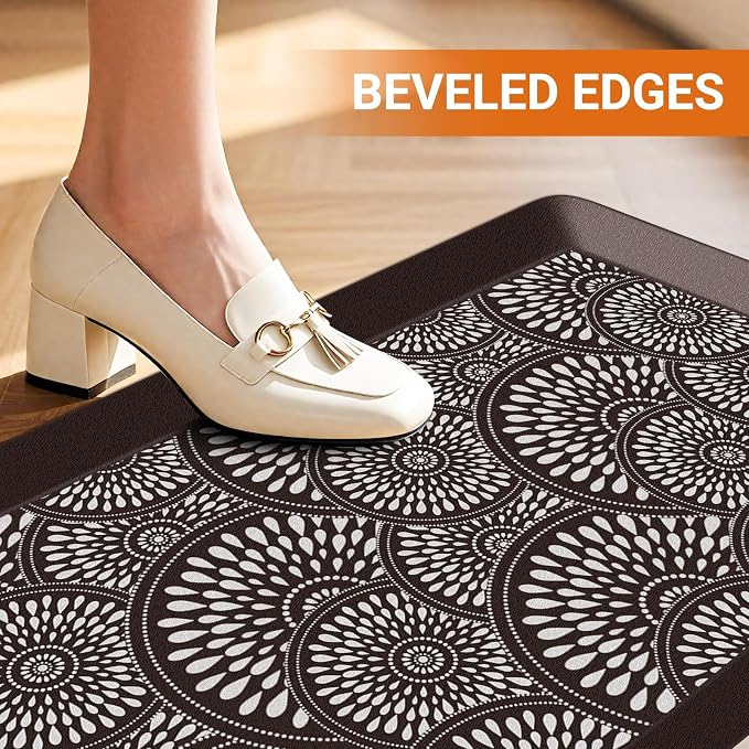 Mattitude 4/5 Inch Kitchen Mat, 20x39in Heavy Duty Ergonomic Comfort Foam
