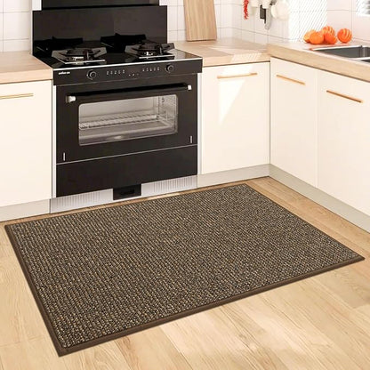 BEQHAUSE Kitchen Rugs and Mats 2PCS, Non-Slip Kitchen Mats