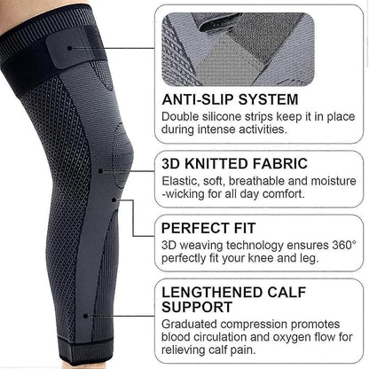 dunkflex Smart Compression Sleeves for Basketball - New & Improved 2026 Model, Calf & Shin Splint Support