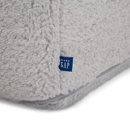 GAP babyGap Sherpa Bear Chair - Greenguard Gold Certified, Grey