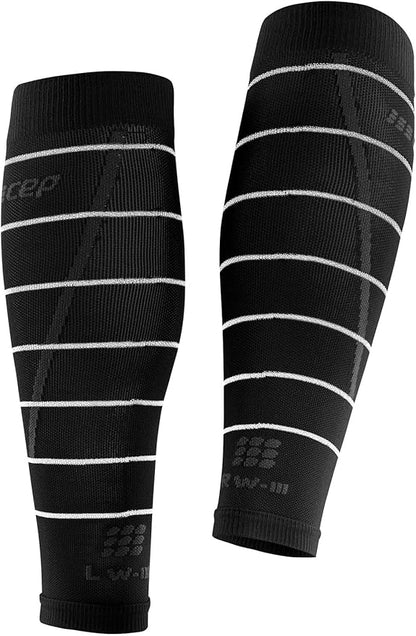 Men's Reflective Compression Calf Sleeves by CEP