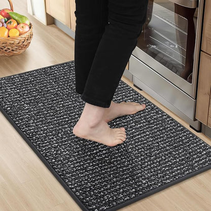 BEQHAUSE Kitchen Rugs 20"x32", Non-Slip Kitchen Mats