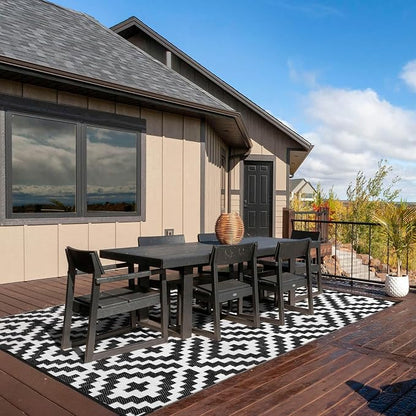 Outdoor Patio Plastic Straw Rug