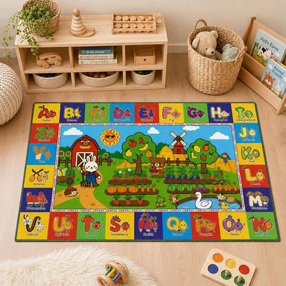 Upgrade Ultra Non Slip ABC Rugs