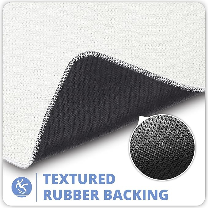Bath Mat, Ultra Thin Bathroom Runner Rugs, Large Bath Mats