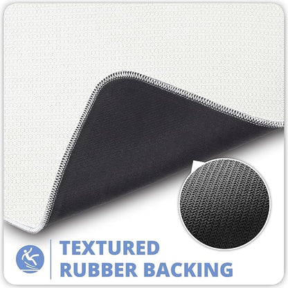 Bath Mat, Ultra Thin Bathroom Runner Rugs, Large Bath Mats