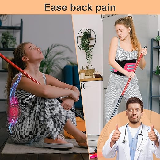 T TIMTAKBO 2.0 Version Lower Back Brace for Pain Relief, Back Brace for Lifting at Work, Back Brace for Herniated Disc and Sciatica, Back Support Belt for Women (Red,2XL Fits 39"-48" Belly Waist)