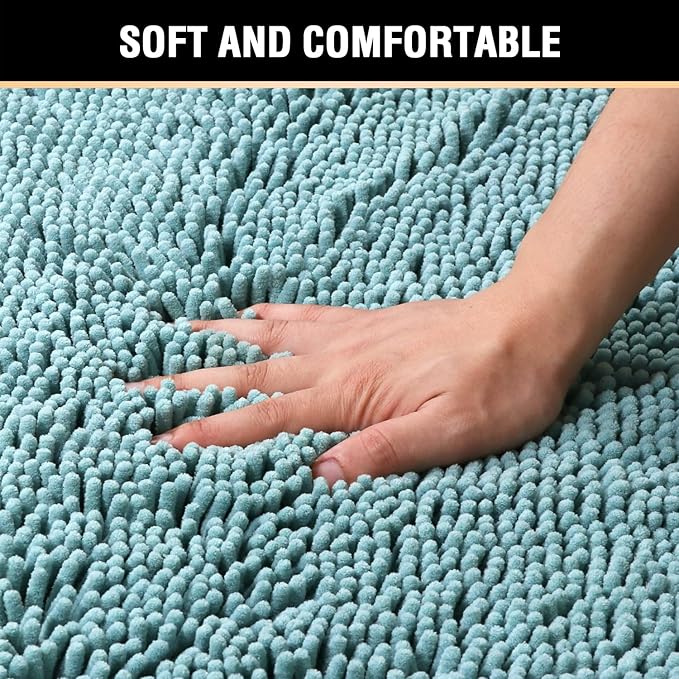 H.VERSAILTEX Bath Mat Bathroom Rug Bath Rugs