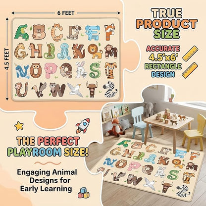 ABC Rugs for Kids Playroom