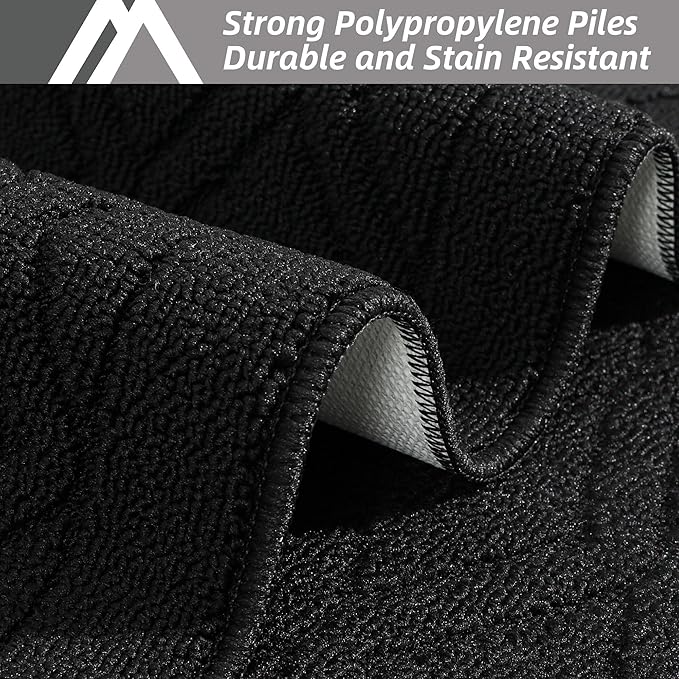 COSY HOMEER-Kitchen-Rugs-Non-Slip-Washable 24"x60" Absorbent Kitchen Runner