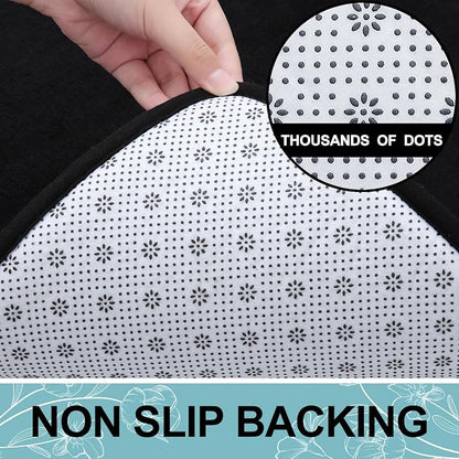 Smiry Memory Foam Bath Mat 30x20, Extra Soft and Absorbent Bathroom Mats
