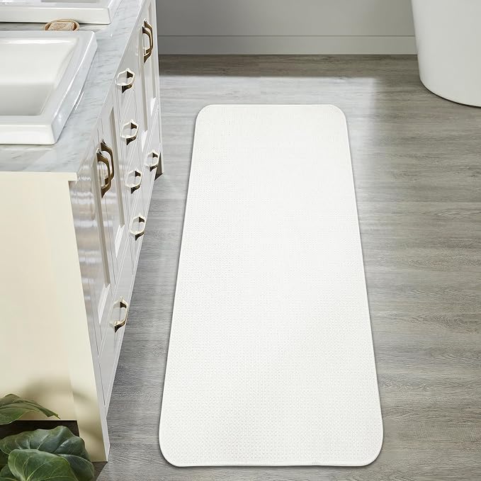 Bath Mat, Ultra Thin Bathroom Runner Rugs, Large Bath Mats