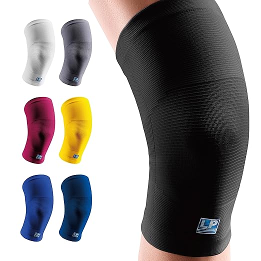 LP 647 Knee Brace For Arthritis Pain, Knee Pain Relief, Injury Recovery - Knee Sleeve For Weightlifting, Basketball, Hiking, Biking, Running, For Men Women (Black, S, 1pcs)
