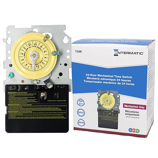 Intermatic T104M Mechanical Time Switch Mechanism Only