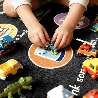 Large Classroom Rug Elementary 8x10 ft, Rug