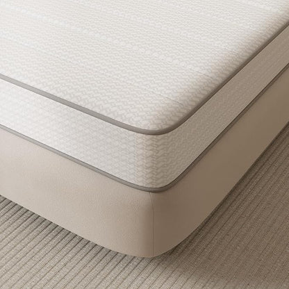 Novilla Twin Mattress, 6 Inch Twin Size Mattresses in a Box with Smarts™ Coil for Pressure Relief, Medium Firm Foam and Spring Hybrid Colchones with CertiPUR-US Certified for Kids