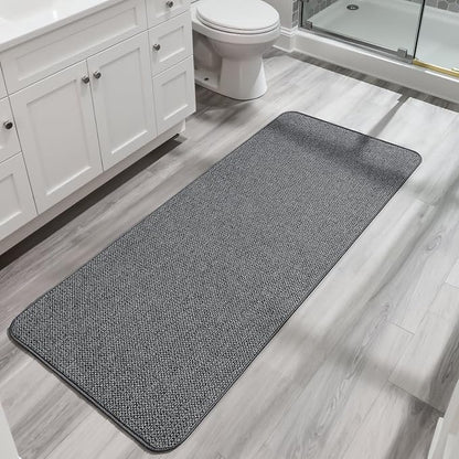 Bosap Bath Mat, Ultra Thin Bathroom Runner Rugs, Large Bath Mats