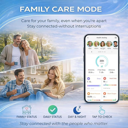 Smart Ring Health & Fitness Tracker for Men & Women – Sleep, Heart Rate, SpO₂, HRV & Stress Tracking – BP & Women Health Support, 180+ Sport Modes, IP68 Waterproof, No Subscription Fee (Gold, 11)
