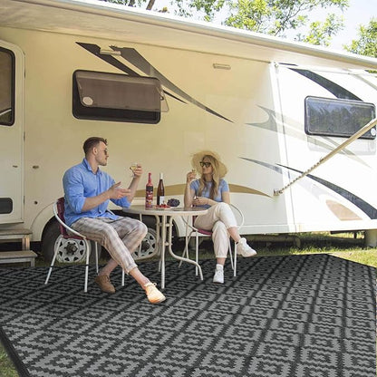 Outdoor Patio Plastic Straw Rug