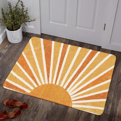 Lahome Boho Sun Print Area Rug